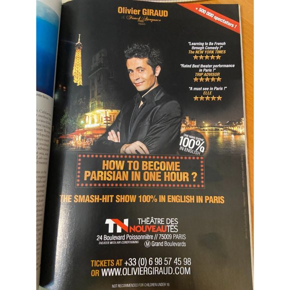 Paris magazine Nov Dec 2016 in English and French - Picture 6 of 13